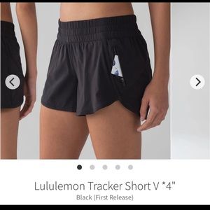 Lululemon Tracker V shorts